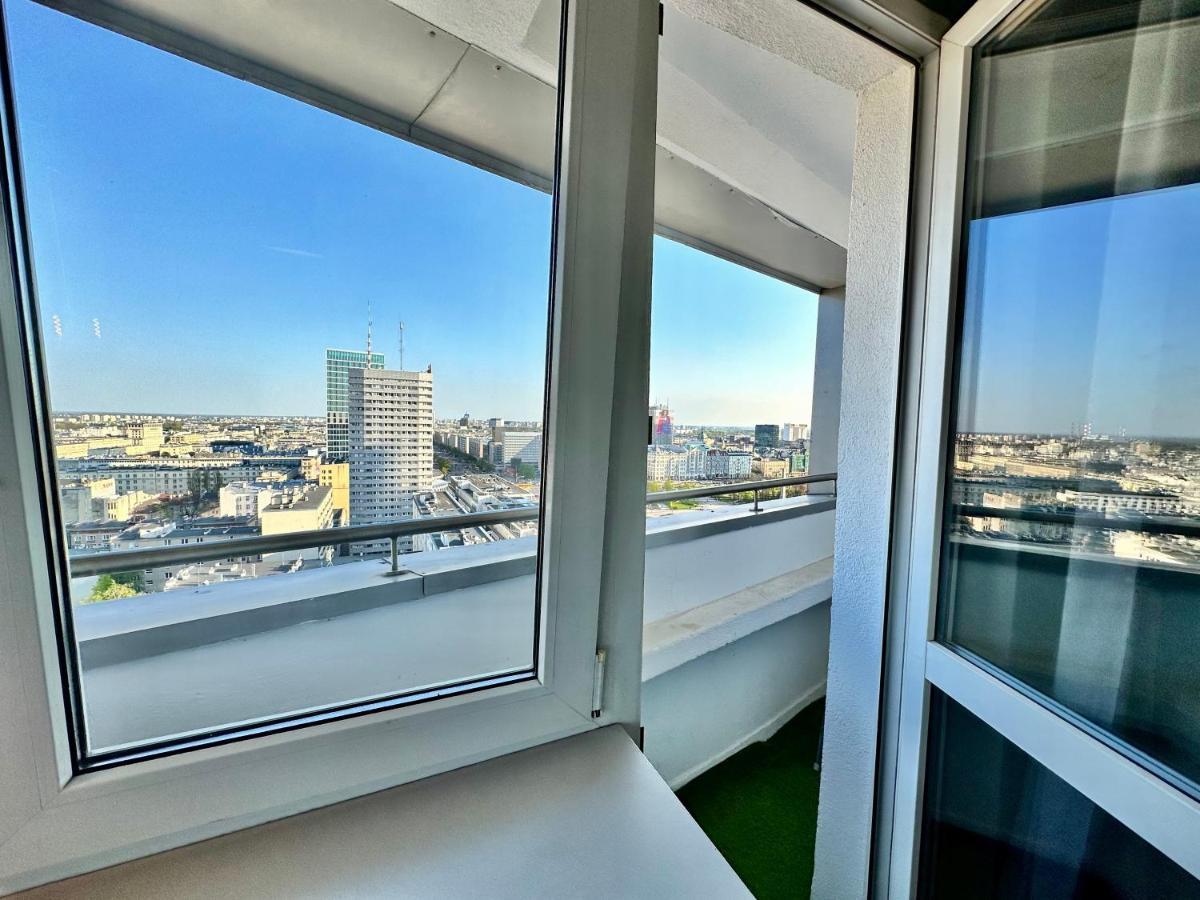 Super Grey Centrum 2x Metro Fast Wifi 300 Mbs Netflix Appletv Smarttv Spotify Panorama Miasta Apartament Warszawa